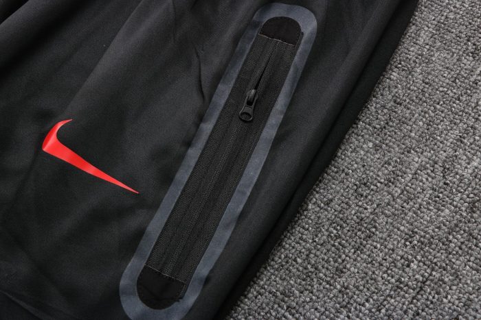 Nike Paris Saint-Germain 22/23 Red Long Zip Jacket with Hood - 图片 4