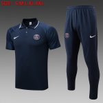 Nike Paris Saint-Germain 22/23 Polo Shirt Navy Blue