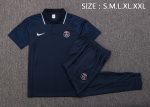 Nike Paris Saint-Germain 22/23 Polo Shirt Navy Blue - 图片 2