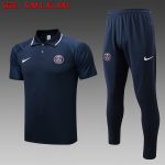 Nike Paris Saint-Germain 22/23 Polo Shirt Navy Blue - 图片 6