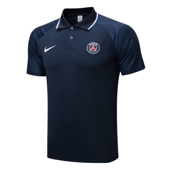 Nike Paris Saint-Germain 22/23 Polo Shirt Navy Blue - 图片 7