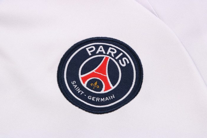 PSG 22/23 White Half-Zip Jacket - 图片 2