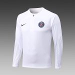 PSG 22/23 White Half-Zip Jacket - 图片 7