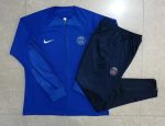 PSG 22/23 Long Zipper Jacket Colorful Blue - 图片 9