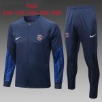 PSG 22/23 Long Sleeve Kids Jersey Blue