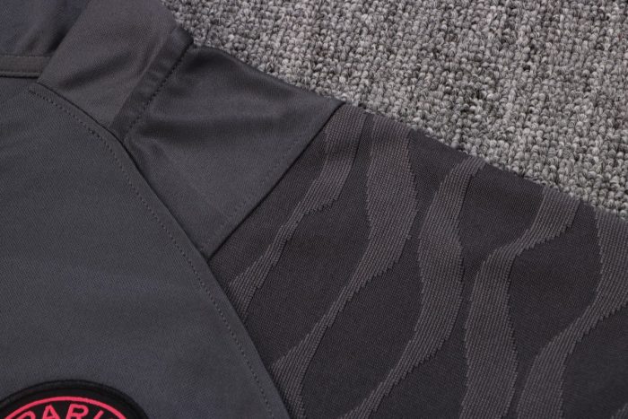 PSG 22/23 Half Zip Jacket Dark Gray - 图片 6