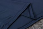PSG 22/23 Half-Zip Jacket Navy Blue with Red Collar - 图片 4