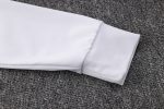 PSG 23-24 Long Zipper Jacket White - 图片 4