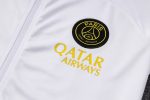 PSG 23-24 Long Zipper Jacket White - 图片 5