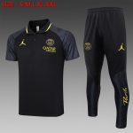 PSG 23/24 Jordan Polo Shirt Black