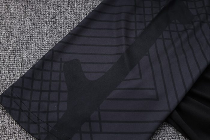 PSG 23/24 Jordan Polo Shirt Black - 图片 4