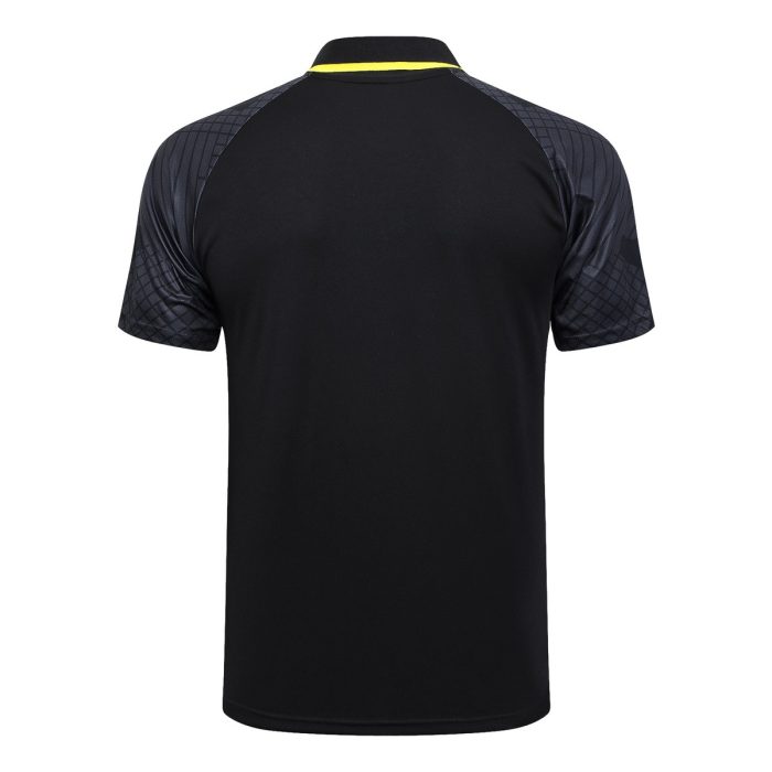 PSG 23/24 Jordan Polo Shirt Black - 图片 7