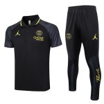 PSG 23/24 Jordan Polo Shirt Black - 图片 8