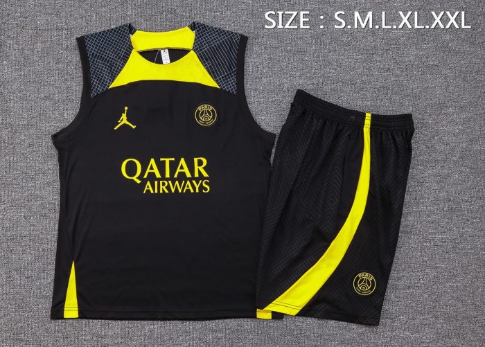 PSG 23/24 Jordan Black Vest - 图片 2
