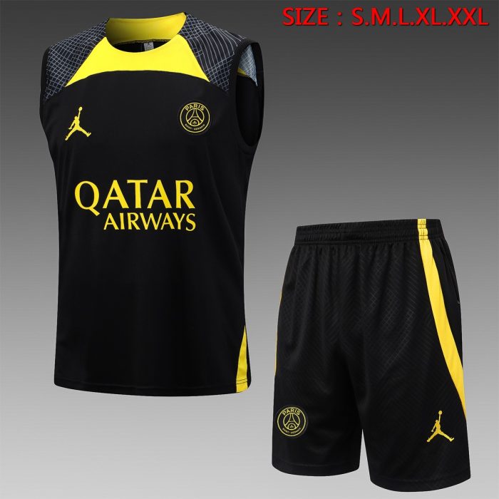 PSG 23/24 Jordan Black Vest - 图片 8