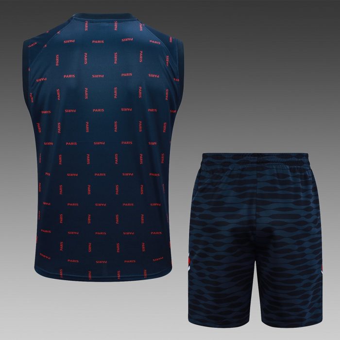 PSG 23/24 Jordan Blue Vest - 图片 2