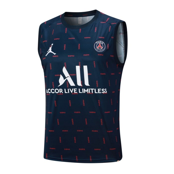 PSG 23/24 Jordan Blue Vest - 图片 4