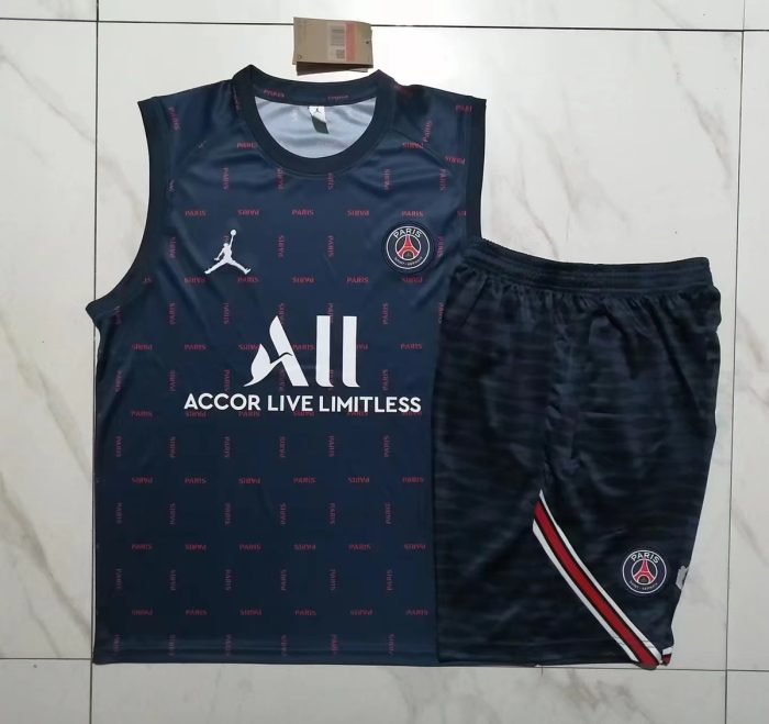 PSG 23/24 Jordan Blue Vest - 图片 9