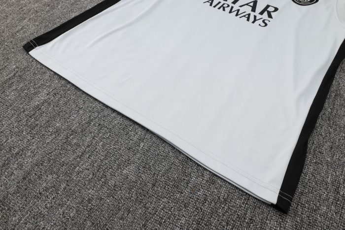 Paris PSG 23-24 Jordan Light Gray Vest - 图片 6