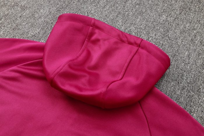 PSG 24-25 Purple Half-Zip Jacket - 图片 3