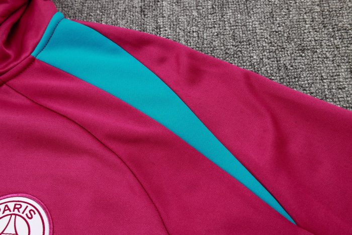 PSG 24-25 Purple Half-Zip Jacket - 图片 6