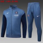 Paris Saint-Germain Grey Long Zip Jacket