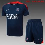 Paris Saint-Germain 2025/26 Short Sleeve Training Top in Turquoise