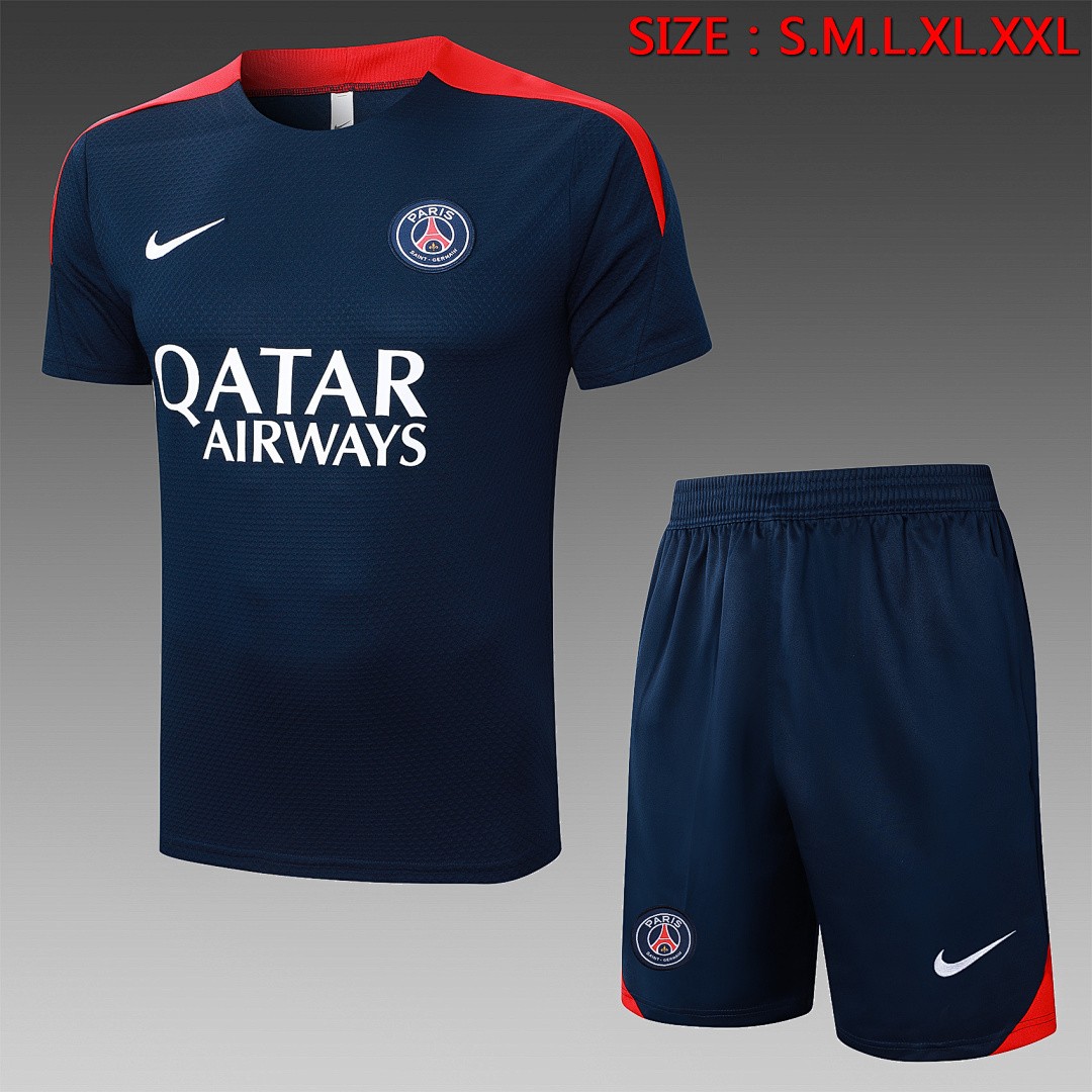 Paris Saint-Germain 2025/26 Short Sleeve Training Top in Turquoise