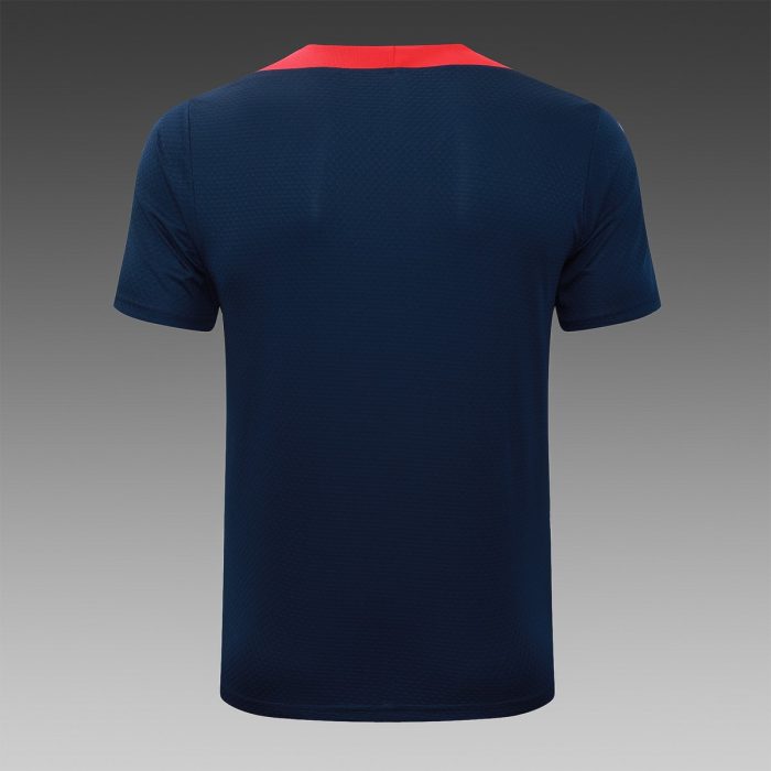Paris Saint-Germain 2025/26 Short Sleeve Training Top in Turquoise - 图片 7