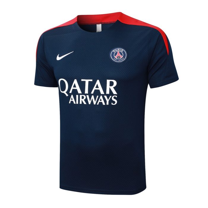 Paris Saint-Germain 2025/26 Short Sleeve Training Top in Turquoise - 图片 8