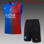 Paris Saint-Germain Blue Red Splatter Vest
