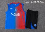Paris Saint-Germain Blue Red Splatter Vest - 图片 2