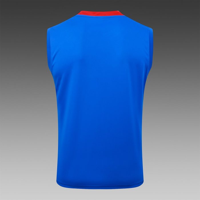 Paris Saint-Germain Blue Red Splatter Vest - 图片 7