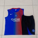 Paris Saint-Germain Blue Red Splatter Vest - 图片 9