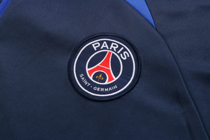 PSG 22/23 Half Zip Jacket Navy Blue - 图片 5
