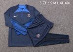 PSG 22/23 Half Zip Jacket Navy Blue - 图片 6