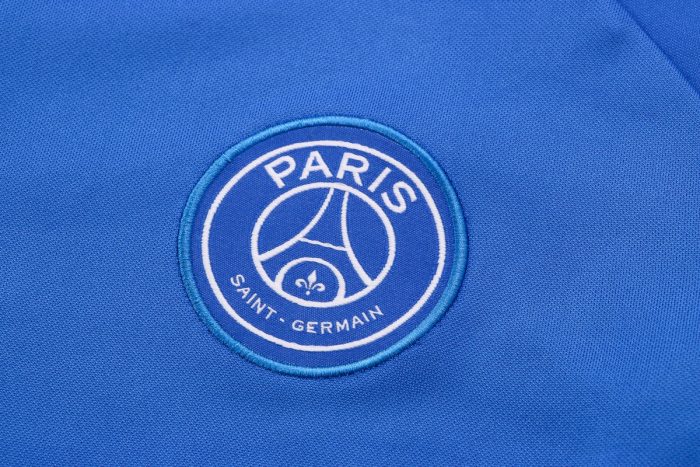 PSG 22-23 Half-Zip Jacket Colorful Blue - 图片 3