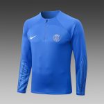 PSG 22-23 Half-Zip Jacket Colorful Blue - 图片 6