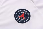 PSG 22-23 White Long Zip Jacket - 图片 4