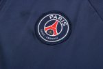 PSG 22/23 Long Zip Jacket Navy Blue - 图片 8