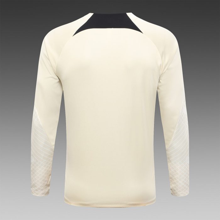 PSG 23-24 Half Zip Jacket Apricot - 图片 8