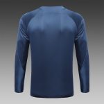 PSG 23-24 Half Zip Jacket Navy Blue - 图片 8