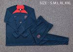 PSG 23-24 Half Zip Jacket Navy Blue - 图片 2