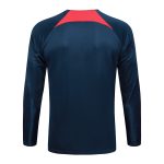 PSG 23-24 Half Zip Jacket Navy Blue - 图片 8