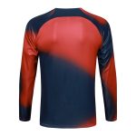 PSG 23-24 Red Splatter Half-Zip Jacket - 图片 7
