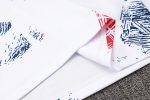 PSG 24-25 White Splatter Half-Zip Jacket - 图片 5