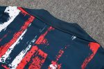 Paris Saint-Germain 24-25 Half-Zip Jacket Blue Splatter - 图片 3
