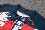 Paris Saint-Germain 24-25 Half-Zip Jacket Blue Splatter - 图片 6