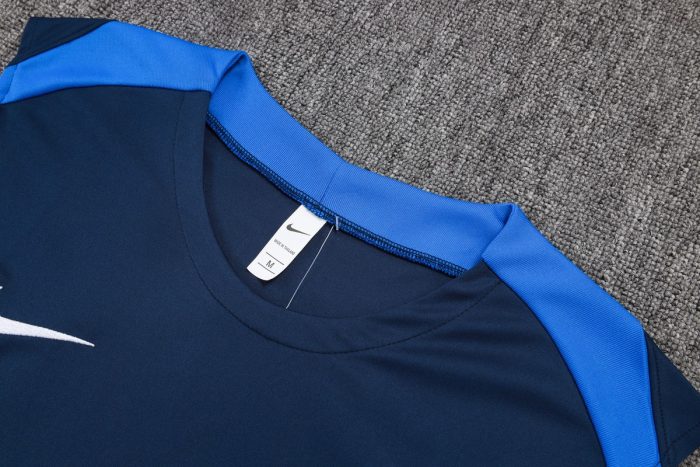 Paris Saint-Germain Blue Training Vest with Shoulder Color - 图片 6