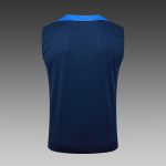 Paris Saint-Germain Blue Training Vest with Shoulder Color - 图片 7